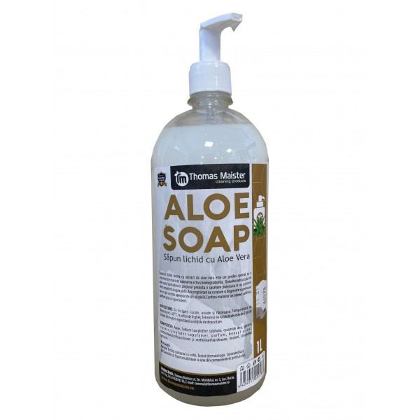 Aloe Soap Sapun lichid Aloe Vera 1 litru cu pompita Aloe Soap Sapun lichid Aloe Vera 1 litru cu pompita